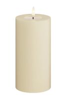 Deluxe Homeart Led sviečka Deluxe Homeart Cream Bloklys 7,5 x 15 cm