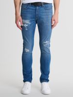 Big Star Man's Skinny Trousers Denim 110850 Light Denim-247