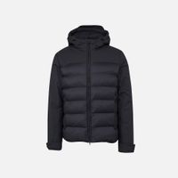 Black men's down jacket Geox Sapienza - Men's