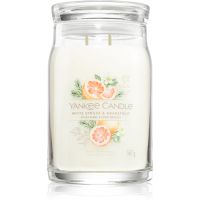 Yankee Candle White Spruce & Grapefruit aроматична свічка 567 гр