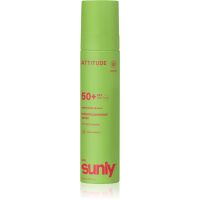 Attitude Sunly Kids Watermelon & Coco spray mineralny do opalania SPF 50+ dla dzieci 75 ml