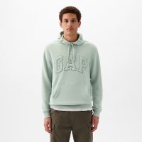 Bluza GAP Pullover Puff Logo Hoodie Frothy Aqua XL