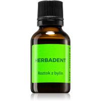 Herbadent Original bylinný roztok na zuby, jazyk a ďasná 25 ml