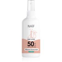 Naif Baby & Kids Mineral Sunscreen SPF 50 0 % Perfume захисний спрей для засмаги 100 мл