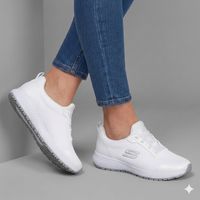Skechers squad sr slip on - work shoes 39,5