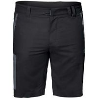 Jack Wolfskin ACTIVE TRACK SHORTS Мъжки туристически панталонки, черно, размер