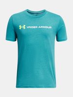 Under Armour UA B Logo Wordmarrk SS Gyerek Póló Kék