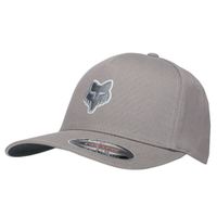 Fox HEAD FLEXFIT HAT Мъжка шапка с козирка, сиво, размер