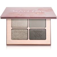 ZOEVA Velvet Love Eyeshadow Quad paleta sjenila za oči nijansa Smoky Sultry Eyes 4x1,5 g