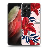 ULTIMATE CASE pro Samsung Galaxy S21 Ultra 5G G998B - Red Lily