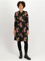 Green-black patterned dress Blutsgeschwister The Peace of Ease - Women's