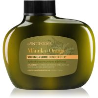 Antipodes Mᾱnuka + Orange Volume & Shine odżywka na objętość do nabłyszczania i zmiękczania włosów 340 ml
