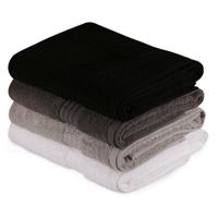 SADA UTERÁKOV, 70/140 cm, sivá, čierna, biela, tmavosivá