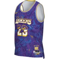 Nike Lebron James Select Series Jersey - Pánske - Dres Nike - Fialové - DA6951-504 - Veľkosť: 2XL
