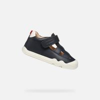 Dark blue boys' sneakers Geox Steppieup - Boys