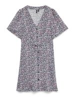 VERO MODA Košulja haljina 'VMALBA'  mornarsko plava / svijetlozelena / roza
