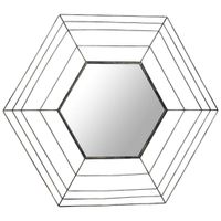 MID.YOU NÁSTĚNNÉ ZRCADLO 79,5/69/1,5 cm