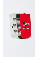 LC Waikiki 4-Piece Mickey Mouse Patterned Baby Boy Socks