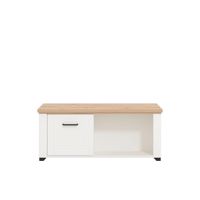 Landscape KONFERENČNÝ STOLÍK, biela, dub artisan, kompozitné drevo, 115/48/56 cm