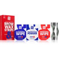 A.N.D. Beauty Wax Strips Brow benzi depilatoare cu ceara rece pentru sprâncene 8 buc