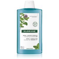 Klorane Organic Mint почистващ детоксикиращ шампоан за нормална коса 400 мл.