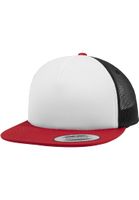 Foam Trucker with White Front Red/wht/blk