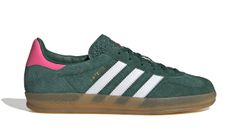 adidas Gazelle Indoor W Ženy - Tenisky adidas Originals - Zelená - IG5929-5.5 - Size: 5.5