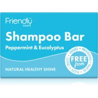 Friendly Soap Natural Shampoo Bar Peppermint & Eucalyptus Naturseife für das Haar 95 g