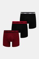 HUGO boxerky pánske bavlnené s elastanom BOXER BR PLANET DES 3-pack