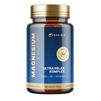 PROFIBIO PREMIUM Magnesium bisglycinát ULTRA RELAX KOMPLEX (+ vitamín B6, GABA, Apigenin z rumančeku) 90 kapsúl