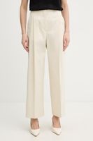 BOSS pantaloni wide leg pentru femei din bumbac cu elastan Tulotta