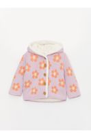 LC Waikiki Hooded Long Sleeve Baby Girl Knitwear Cardigan