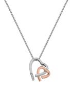 Hot Diamonds Překrásný náhrdelník Hot Diamonds Love DP660 (řetízek, přívěsek)