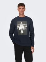 ONLY & SONS Oren Sweatshirt Blau