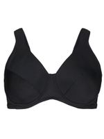 Swim by Zizzi Bikini gornji dio 'SRika'  crna