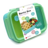 Melii Bento Box коробка для обіду Blue, Mint, Lime 880 мл