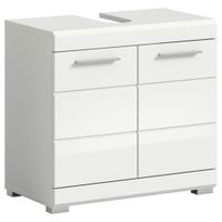 MID.YOU SKRINKA POD UMÝVADLO, biela s vysokým leskom, 60/56/34 cm