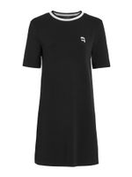 Karl Lagerfeld Haljina 'IKON'  crna / bijela
