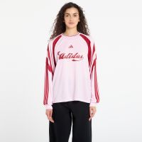 Koszulka adidas House Of Tiro Long Sleeve Jersey Clear Pink/ Active Maroon L