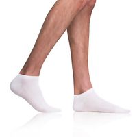 Bellinda 
BAMBUS AIR IN-SHOE SOCKS - Men's Short Bamboo Socks - White