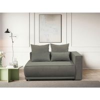 MID.YOU LEŇOŠKA, textil, tmavosivá