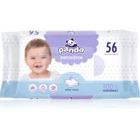 Bella Baby Happy Panda Sensitive chusteczki nawilżane dla dzieci 56 szt.