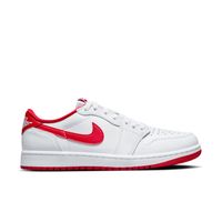 Air Jordan 1 Low OG "University Red" - Pánske - Tenisky Jordan - Biele - CZ0790-161 - Veľkosť: 44