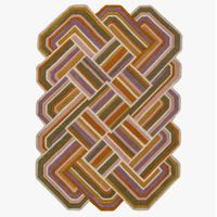 Flair Rugs VLNENÝ KOBEREC, 200/300 cm orgovánová