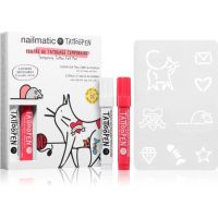 Nailmatic Temporary Tattoo Felt Pen набір 3 y + The Cat (для дітей)