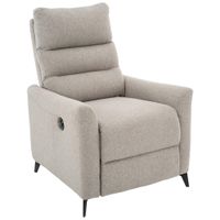 Livetastic RELAXAČNÉ KRESLO, textil, sivá