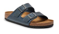 Birkenstock Arizona BS Regular Fit Bărbați - Sandale Birkenstock - Albastru - 1027033-3.5 - Size: 3.5