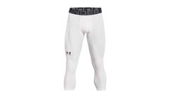 Under Armour HG Armour 3/4 Legging White Pánske - Spodná bielizeň Under Armour - Biela - 1361588-100-S - Size: S