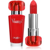 PUPA Milano Vamp! Luminous Lipstick ruž za punije usne nijansa 302 Ruby Red 3.5 g
