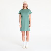 Urban Classics Ladies Organic Cotton Cut On Sleeve Tee Dress Green M